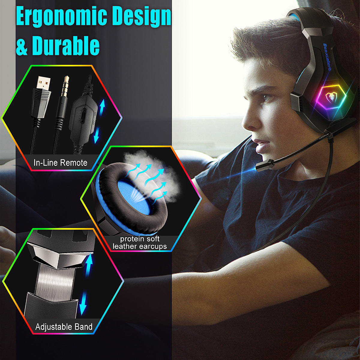 Thunder Wear Luminous Headset